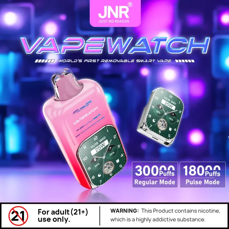 JNR Vape Watch 30000 30K Puffs Original Smart Disposable Vape