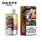 WASPE Crystal 40000 40K Puffs Dubbel Smak LCD-Display Engångs Vape