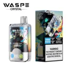 WASPE Crystal 40000 40K Puffs Dubbel Smak LCD-Display Engångs Vape