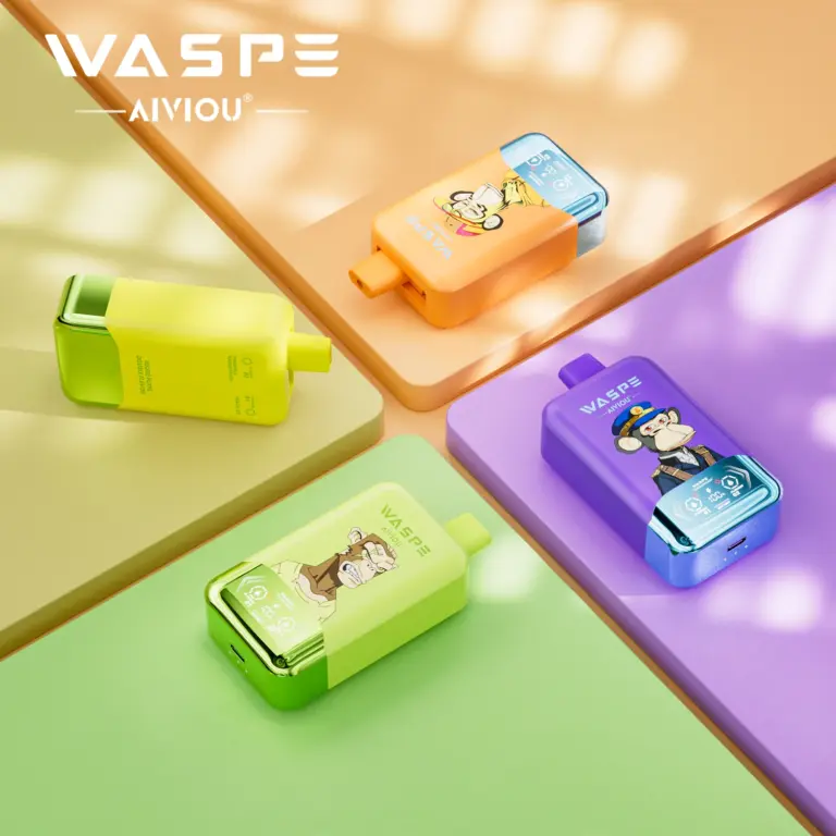 WASPE 40000 40K Puffs Double Taste LCD Display Disposable Vape