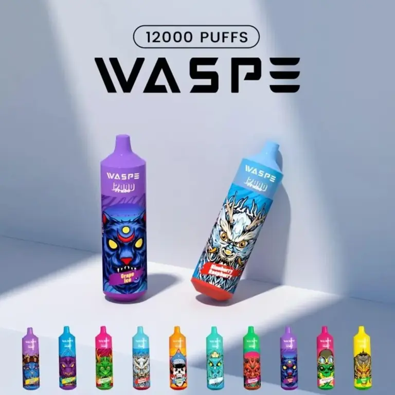 WASPE 12000 Puffs Nicotine 0% 2% 3% 5% Original Edition Disposable Vape Pen