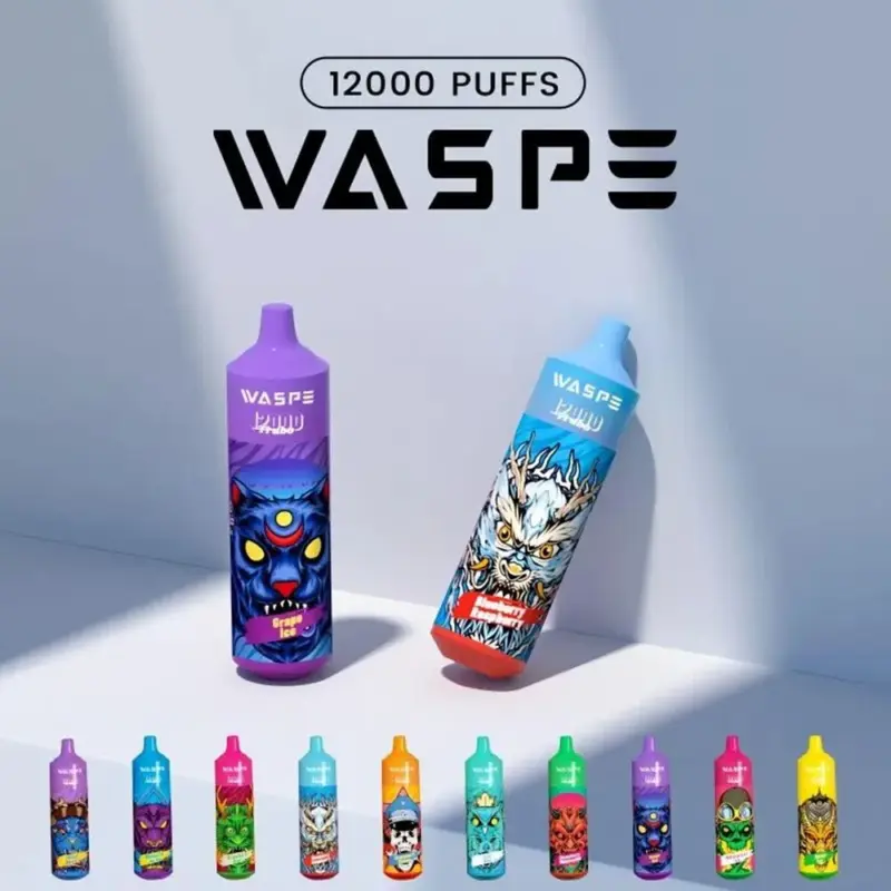 WASPE 12000 Puffs Nicotine 0% 2% 3% 5% Original Edition Disposable Vape Pen