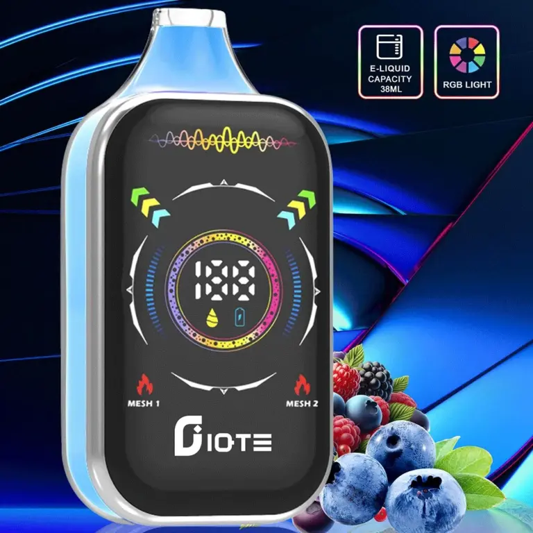 IQTE 50000 50k Puffs Dual Mesh RGD Screen Display Disposable Vape