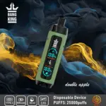 Bang King Shisha 25000 25K Puffs Newest LED Display Leather Disposable Vape Pen