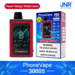 JNR Phone Vape 30000 30K Puffs World’s First Smart Disposable Vape