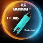 ELF BOX SHISHA 16000 Puffs LED Display Leather Disposable Vape Pen