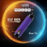 ELF BOX SHISHA 16000 Puffs LED Display Leather Disposable Vape Pen