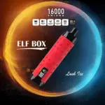 ELF BOX SHISHA 16000 Puffs LED Display Leather Disposable Vape Pen