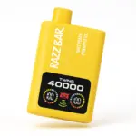 Razz bar 40K – Juicy Peach ice / pineapple ice