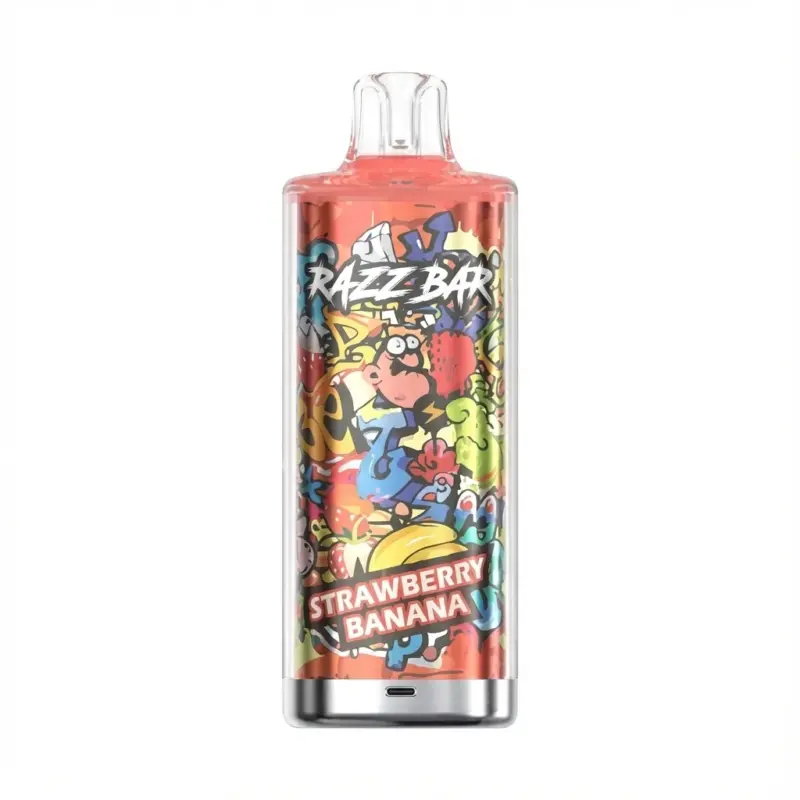 Razz Bar 60K – Strawberry banana