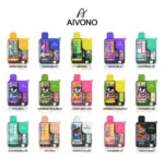 AIVONO AIM TANK 9500 Puffs | 0% to 5% nicotine bulk buy wholesale