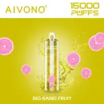 Aivono Fatman Shisha 15000 Puffs | 0%-5% nicotine, 24mL, bulk disposable vape